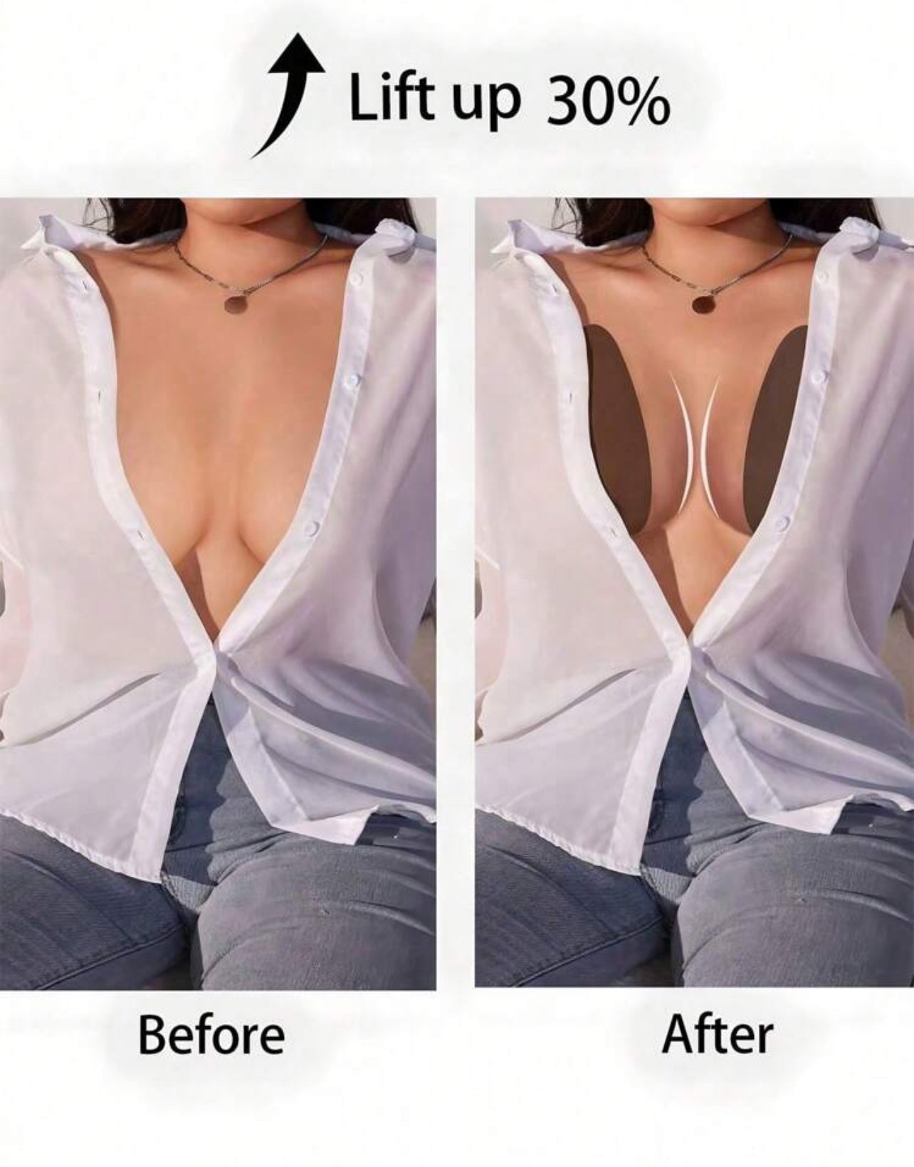 Invisible Silicon Bra Tape